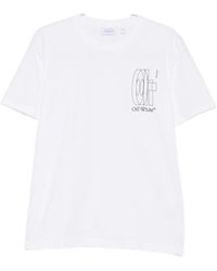 Off-White c/o Virgil Abloh - Big Double Arrow Crewneck T-Shirt - Lyst