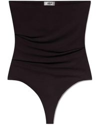 Agolde - Gwyneth Ruched Bodysuit - Lyst