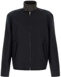 Bottega Veneta - Gabardine Harrington Jacket - Lyst