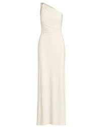Ralph Lauren - Lauren One-Shoulder Embellished Maxi Dress - Lyst