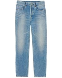 Saint Laurent - Mick Straight-Leg Jeans - Lyst