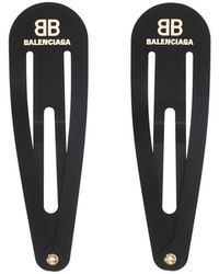 Balenciaga - Holli Xxl Snap Clip Set - Lyst