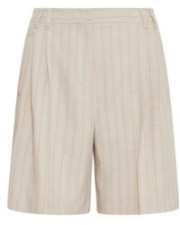 Marella - Stretch Canvas Bermuda Shorts - Lyst