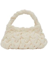 JW Anderson - Jw Anderson Cable Knit Tote Bag - Lyst
