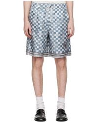 Amiri - Plaid Shorts - Lyst