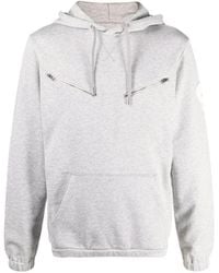 McQueen - Zip-Detailed Hoodie - Lyst