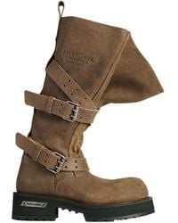 Balenciaga - Venom Buckled Boots - Lyst