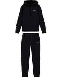EA7 - Long-Sleeved Sportswear Suit - Lyst