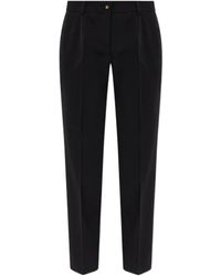 Dolce & Gabbana - Kate Pleated Low-Rise Trousers - Lyst