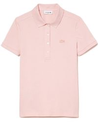 Lacoste - L.12.D Slim Fit Stretch Mini Piqué Polo Shirt - Lyst