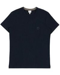 Armani Collezioni - Round-Necked Logo T-Shirt - Lyst