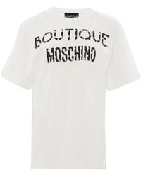 Moschino - Logo Logo T-Shirt - Lyst