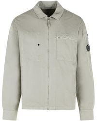 C.P. Company - Lens Zip-Up Overshirt - Lyst