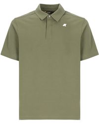 K-Way - Vincelle Light Stretch Jersey Polo Shirt - Lyst