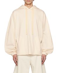 Jil Sander - Pull Rope Hooded Sweater - Lyst