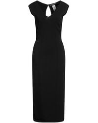 Dolce & Gabbana - Sleeveless V-Neck Slim-Fit Dress - Lyst