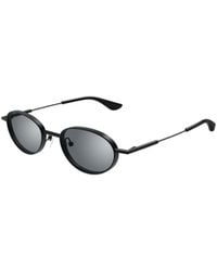 McQueen - Eyewear Oval Frame Sunglasses - Lyst