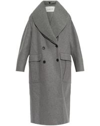 Lanvin - Oversized Detachable-Collar Coat - Lyst