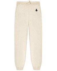 Isabel Marant - Kira Drawstring Knitted Trousers - Lyst