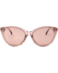Jimmy Choo - Eyewear Cat-Eye Frame Sunglasses - Lyst