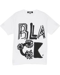Comme des Garçons - Graphic Print Round-Neck T-Shirt - Lyst