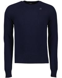 K-Way - Sebas Crewneck Jumper - Lyst