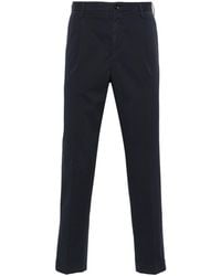 Incotex - Stretch-Cotton Tapered Trousers - Lyst