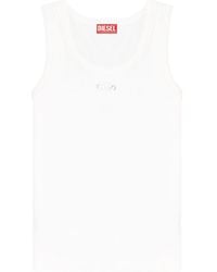 DIESEL - Logo Tank Top - Lyst