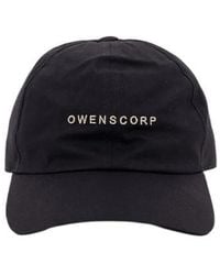 Rick Owens - Logo Embroidered Baseball Cap - Lyst