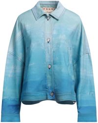 Marni - Tie-Dye Denim Jacket - Lyst