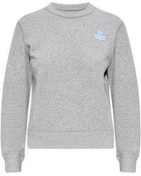 Isabel Marant - Isabel Marant Toile Logo Printed Sweatshirt - Lyst