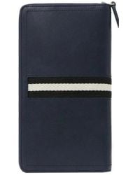 Bally - Logo Zipper Wallet - Lyst