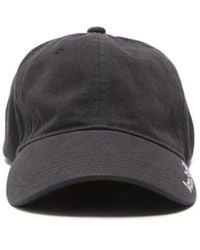 Acne Studios - Logo Embroidered Curved Peak Cap - Lyst