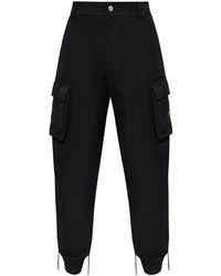 Gcds - Logo Patch Button Detailed Cargo Trousers - Lyst
