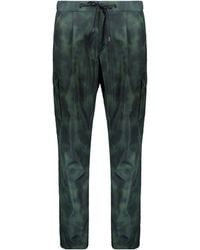 Herno - Slim Fit Pants With Original Dark Pattern - Lyst