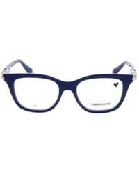Ferragamo - Ferragamo Eyewear Square Frame Glasses - Lyst