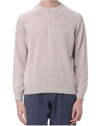 Eleventy - Long Sleeves Sweater - Lyst