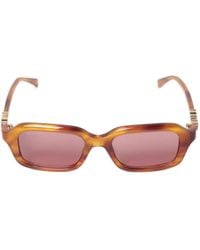 Gucci - Eyewear Rectangle Frame Sunglasses - Lyst