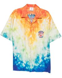 CASABLANCA - Tie-Dye Graphic-Print Shirt - Lyst