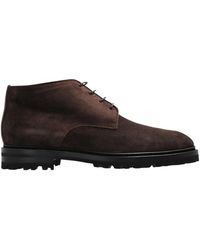 Kiton - Lace-Up Ankle Boots - Lyst