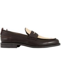 BOSS - Round-Toe Loafers - Lyst
