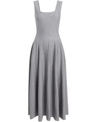 KHAITE - Jodie Midi Dress - Lyst