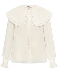 Chloé - Long Sleeve Shirt - Lyst