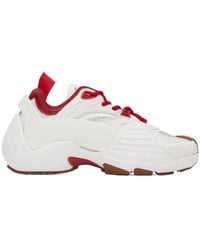 Lanvin - Ssense Exclusive & White Flash-x Sneakers - Lyst