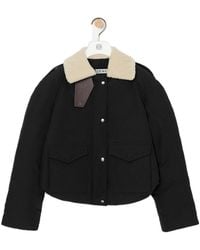 Loewe - Long-Sleeved Padded Jacket - Lyst