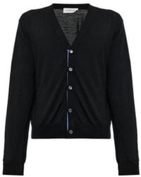 Lanvin - Buttoned V-Neck Cardigan - Lyst