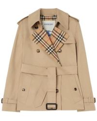Burberry - Garbardine Lakefield Trench Jacket - Lyst