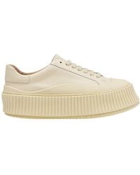 Jil Sander - Lace-Up Chunky Sneakers - Lyst