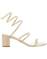 Rene Caovilla - René Caovilla Cleo Ankle Strap Embellished Sandals - Lyst