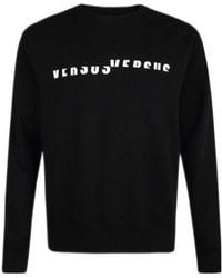 Versus - Logo Details Sweater - Lyst
